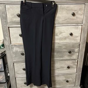 Navy blue wide leg trouser